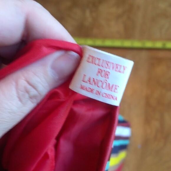 Lancôme Red Stripe Bag! - Picture 6 of 9